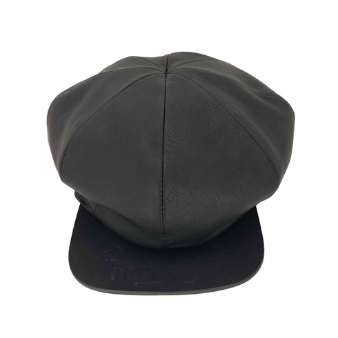 オールドクロウ OLD CROW SPEED SHOP - LEATHER CASQUETTE カウレザー キャスケット メンズ M
