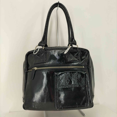 ソニアバイソニアリキエル SONIA by SONIA RYKIEL パテントレザー 牛革 トートバッグ Y2K レディース