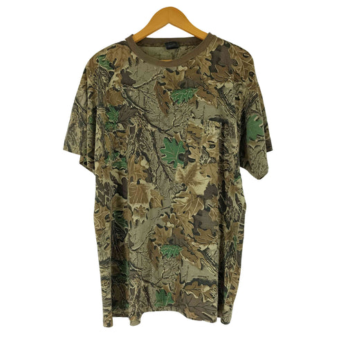 ACE SPORTSWEAR MADE IN USA リアルツリーカモ 半袖 Tシャツ メンズ JPN:XL