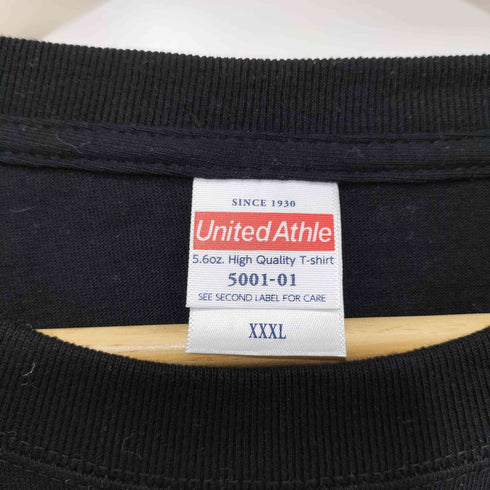 ユナイテッドアスレ UNITED ATHLE ハードロック ヘヴィメタル バンド プリント 半袖Tシャツ メンズ XXXL