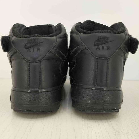 ナイキ NIKE Air Force 1 Mid 07 Black エアフォース1 ミッド ブラック メンズ JPN:27