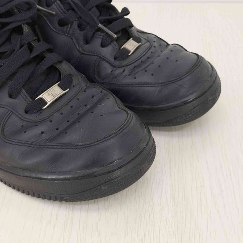 ナイキ NIKE Air Force 1 Mid 07 Black エアフォース1 ミッド ブラック メンズ JPN:27