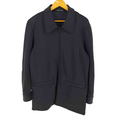 アニエスベーオム Agnes b.homme 90s フランス製 ボンディング ジップアップ ハーフコート メンズ 0