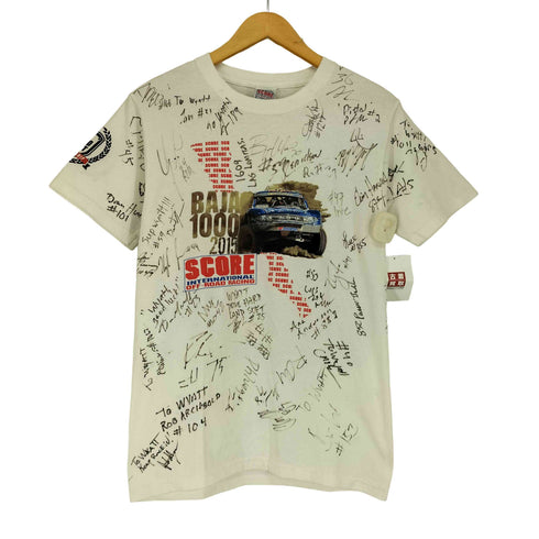 SCORE スコア BAJA 1000 レース 2015 サイン入り 半袖 Tシャツ メンズ S
