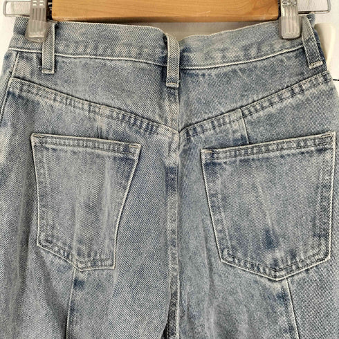 アルシーヴ archives 変形ジップ ワイドデニムパンツ レディース JPN:S