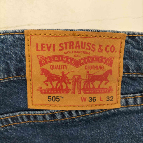 リーバイス Levis 505 レギュラーフィットジーンズ デニムパンツ メンズ 36X32