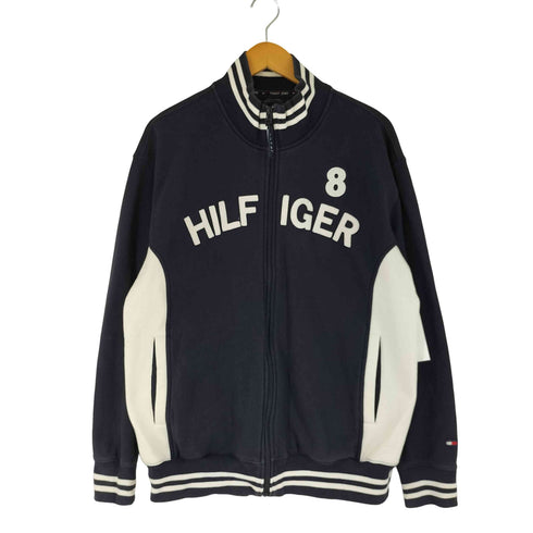 トミーヒルフィガー TOMMY HILFIGER ロゴアップリケ ジップアップ ジャケット メンズ JPN:M