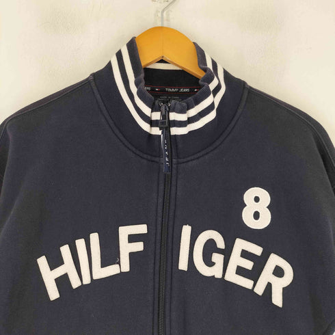 トミーヒルフィガー TOMMY HILFIGER ロゴアップリケ ジップアップ ジャケット メンズ JPN:M