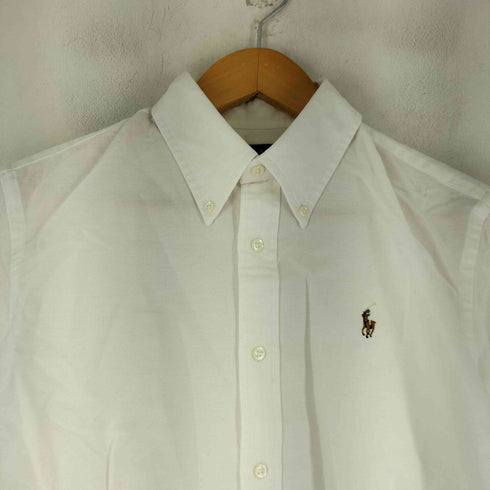 ラルフローレン RALPH LAUREN スモールポニー刺繍 半袖 BD シャツ レディース 10
