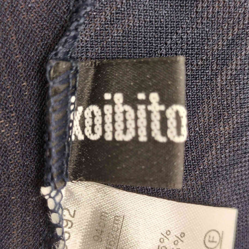 コイビトミサキ koibito misaki 半袖 シアー チュニックワンピース レディース M-L