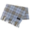 バーバリーロンドン BURBERRY LONDON カシミヤ チェック ニット フリンジ マフラー レディース