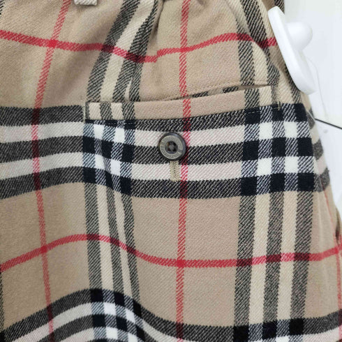 バーバリーズ BURBERRYS ノバチェック ワイド ガウチョパンツ レディース M
