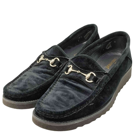 カミナンド CAMINANDO メキシコ製 ベルベット ビットローファー シューズ メンズ US:9