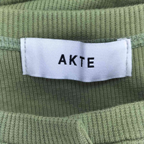 アクテ AKTE フロントボタン ロングワンピース レディース FREE