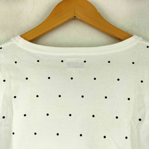 リー Lee ロゴプリント ドット 半袖 Tシャツ レディース JPN:M