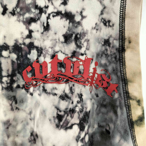 カタリスト CVTVLIST 22SS ラバーロゴ タンクトップ ノースリーブ タイダイ メンズ 1