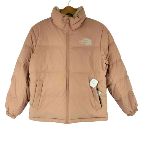 ザノースフェイスホワイトレーベル THE NORTH FACE WHITE LABEL BE BETTER RVS DOWN JACKET ビーベター リバーシブル ダウンジャケット レディース XS