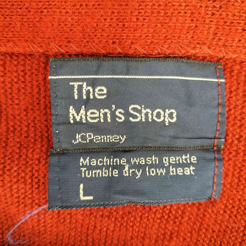 ジェーシーペニー JC Penney 80-90s The Mens Shop Vネック カーディガン メンズ import:L