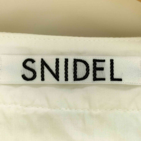 スナイデル snidel フリルカラー ブラウス レディース ワンサイズ