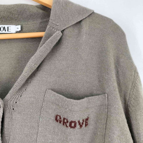 GROVE MARCY CARDIGAN ニットカーディガン レディース FREE