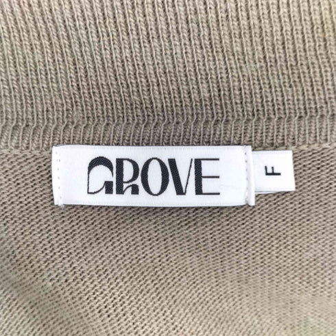GROVE MARCY CARDIGAN ニットカーディガン レディース FREE
