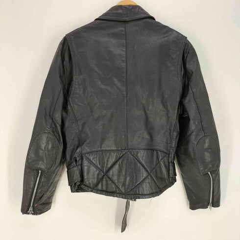 シアーズ Sears 80S カナダ製 THE MENS STORE レザー ウエストベルト ダブルライダースジャケット メンズ UK:42