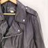シアーズ Sears 80S カナダ製 THE MENS STORE レザー ウエストベルト ダブルライダースジャケット メンズ UK:42