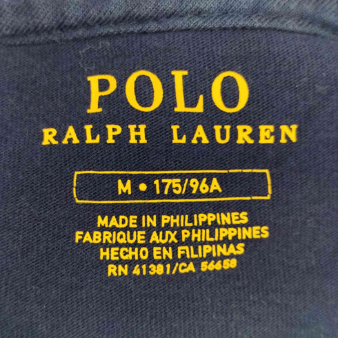 ポロラルフローレン POLO RALPH LAUREN ビッグポニープリント 長袖 Tシャツ メンズ JPN:M
