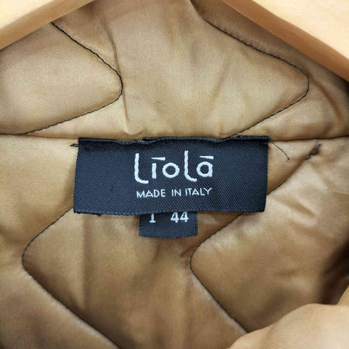 LIOLA イタリア製 総柄 キルティング ジャケット レディース 44