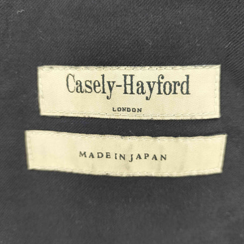 ケイスリーヘイフォード Casely Hayford 英国 日本製 ストライプスラックスパンツ メンズ UK:34-35