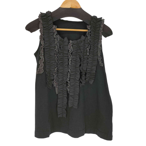 n'Or LABEL 立体デザイン オシャレウォーカー フリルタンクトップ レディース JPN:1