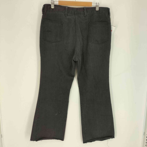 RAPPERS 70S USA製 42 TALONZIP フロントポケット カットオフ ワイド フレアパンツ メンズ