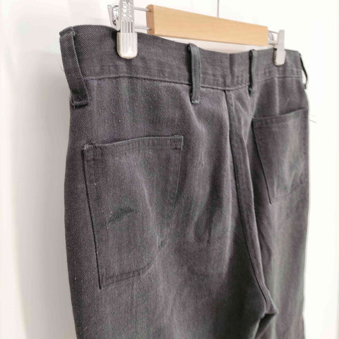 RAPPERS 70S USA製 42 TALONZIP フロントポケット カットオフ ワイド フレアパンツ メンズ