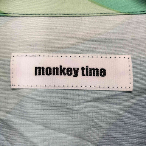 モンキータイム MONKEY TIME VINTAGE SWIRLS PRINT SHIRT ヴィンテージ・スワール柄プリントシャツ メンズ XL