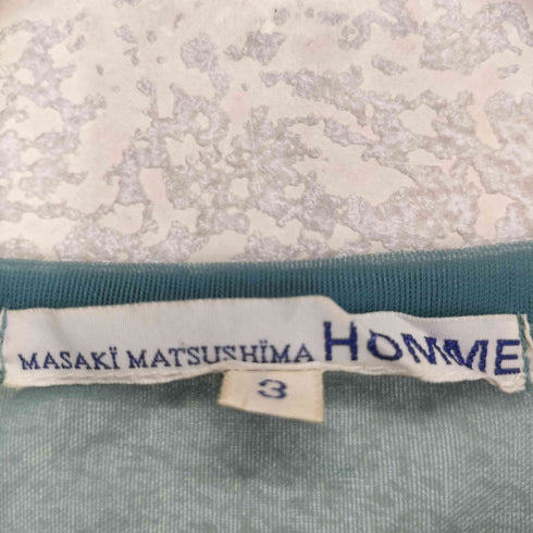 マサキマツシマ MASAKI MATSUSHIMA HOMME ロングスリーブ シアートップス レディース 3