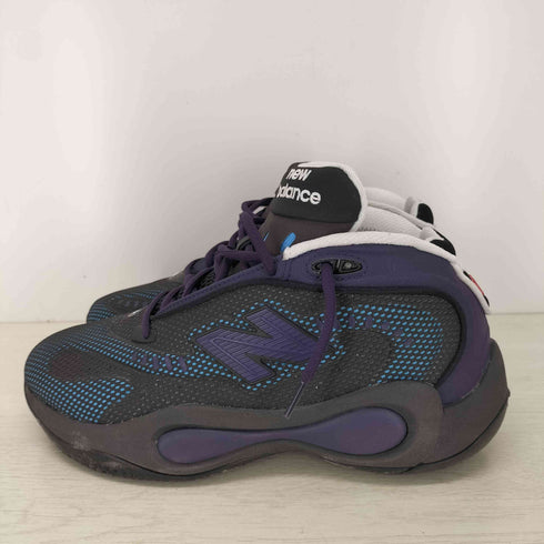 ニューバランス NEW BALANCE P400 バスケットボールライン スニーカー ブラック/ボイセンベリー/ファンブルー メンズ 26.5