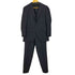 バーニーズニューヨーク BARNEYS NEWYORK 日本製 3ボタン ストライプ柄 スーツ セットアップ メンズ 44