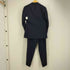 バーニーズニューヨーク BARNEYS NEWYORK 日本製 3ボタン ストライプ柄 スーツ セットアップ メンズ 44