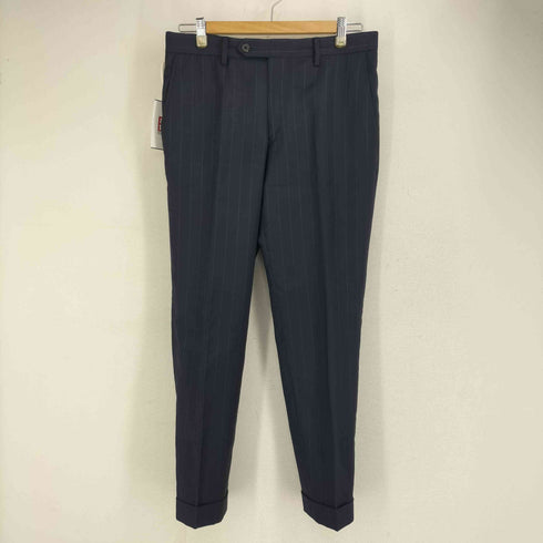 バーニーズニューヨーク BARNEYS NEWYORK 日本製 3ボタン ストライプ柄 スーツ セットアップ メンズ 44