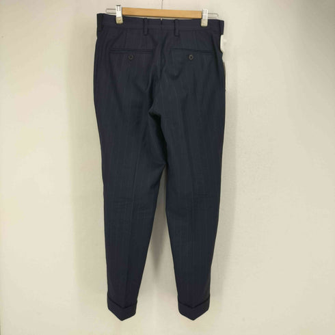 バーニーズニューヨーク BARNEYS NEWYORK 日本製 3ボタン ストライプ柄 スーツ セットアップ メンズ 44