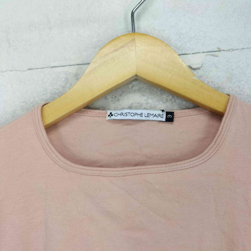 CHRISTOPHE LEMAIRE クリストフ ルメール レースプリント ロングスリーブ Tシャツ レディース 3