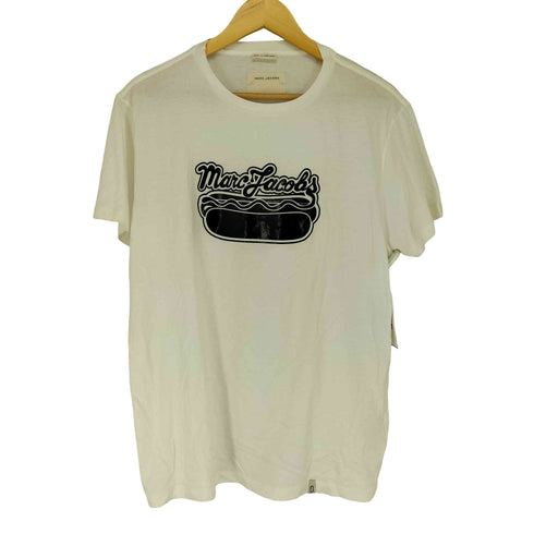 マークジェイコブス MARC JACOBS Light Jersey Slim Fit T-shirt ライト ジャージー スリム フィット ホットドッグ プリント Tシャツ メンズ XL