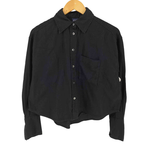 ギャップ Gap 26SS Linen Cotton Straight Hem Shirt リネン コットン ストレート ヘムシャツ レディース XXS