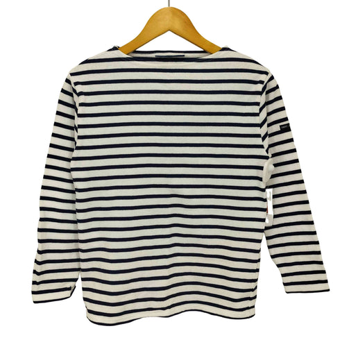 セントジェームス SAINT JAMES ボーダー クルーネック L/S シャツ レディース import:XS