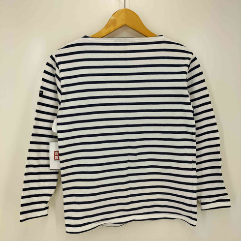 セントジェームス SAINT JAMES ボーダー クルーネック L/S シャツ レディース import:XS