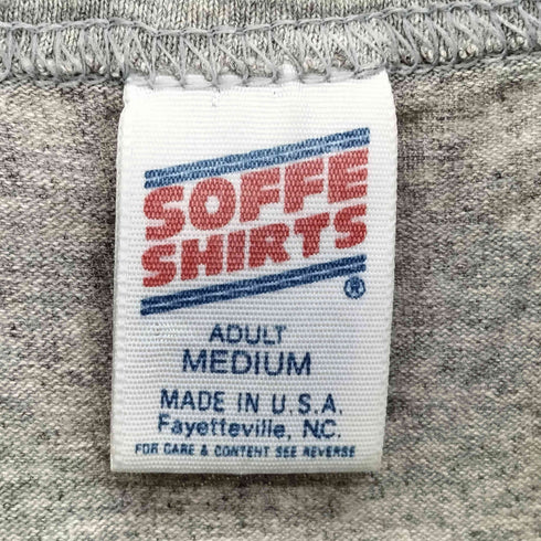 90S USA製 SO FFE SHIRTSボディ 米国海軍兵学校 スポーツチーム ロゴプリント タンクトップ メンズ import:M