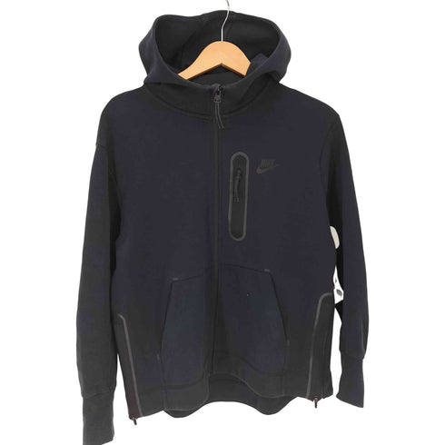 ナイキ NIKE 裾ジップ ロゴ プリント ジップ パーカー メンズ import:M
