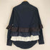 Christopher Shannon クリストファー シャノン Triple Ruffle Shirt トリプル ラッフル シャツ import レディース M