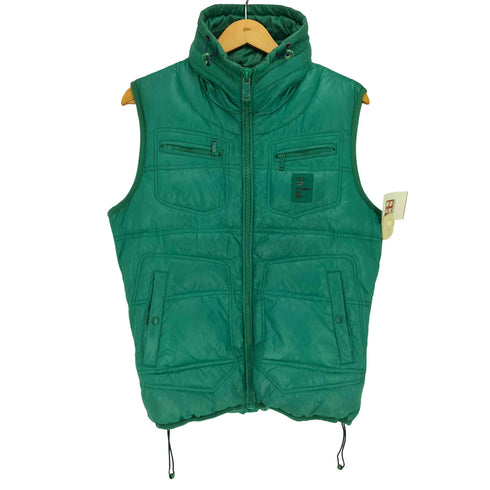 ディーゼル DIESEL フードパッカブル ハイネック ダウン ベスト メンズ import:S