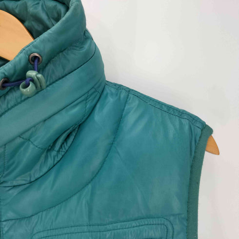 ディーゼル DIESEL フードパッカブル ハイネック ダウン ベスト メンズ import:S
